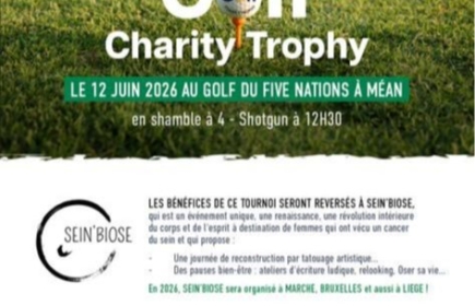 ROTARY  GOLF  Charity Trophy en shamble à 4
